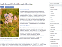 Tablet Screenshot of coada-soricelului.com